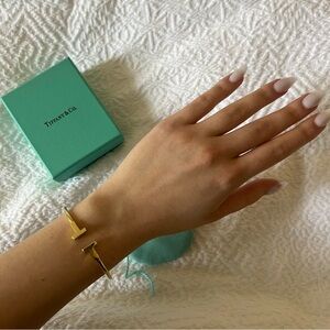 Tiffany & Co. Gold T Bracelet